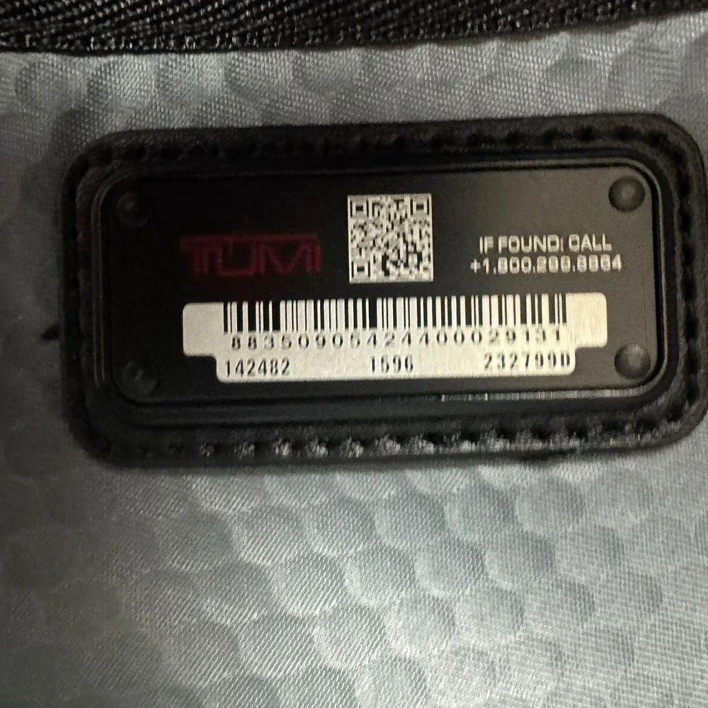 Tumi Alpha Bravo Platoon Sling Crossbody Bag Black‎ Travel Luxury